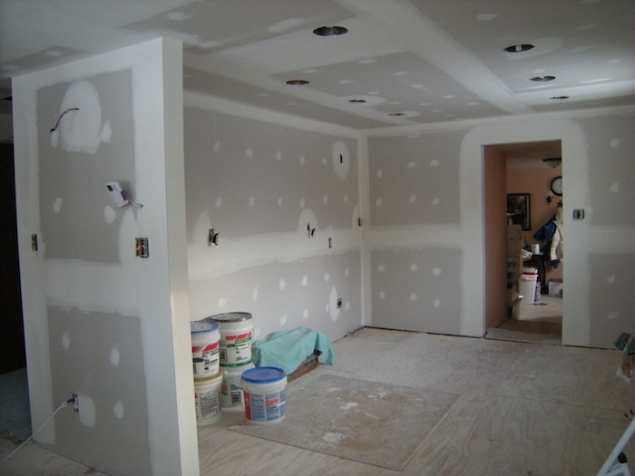 kitchen drywall